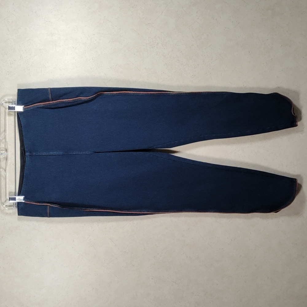 *E179 Lysse dark wash blue jean leggings w/tummy control XL CLEARANCE